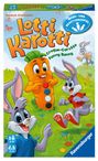 Susanne Armbruster: Ravensburger 20961 - Lotti Karotti, Mitbringspiel für 2-4 Spieler, ab 4 Jahren, kompaktes Format, Reisespiel, Hasenspiel, Div.