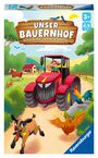 : Ravensburger 22408 - Unser Bauernhof, Brettspiel für Kinder ab 3 Jahren, Würfel- und Sammelspiel für 2-4 Spieler, SPL