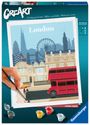 : Ravensburger CreArt - Malen nach Zahlen 23525 - Colorful London - ab 12 Jahren, SPL