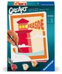 : Ravensburger CreArt - Malen nach Zahlen 23899 - Leuchtturm am Strand - ab 12 Jahren, SPL