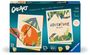 : Ravensburger CreArt - Malen nach Zahlen 23905 - Hallo Baby Safari Set - Erwachsene ab 12 Jahren, SPL