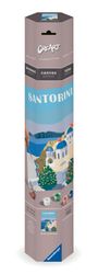 : Ravensburger CreArt - Malen nach Zahlen 23906 - Farbenfrohes Santorini - ab 12 Jahren - Malen auf Leinwand, SPL