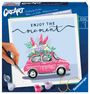 : Ravensburger CreArt - Malen nach Zahlen 23935 - Enjoy the moment - ab 12 Jahren - Jubiläum 50 Jahre Ravensburger Blaues Dreieck, SPL