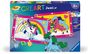 : Ravensburger CreArt - Malen nach Zahlen 23983 - Zauberponys mit Regenbogen - ab 5 Jahren, SPL