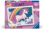 : Ravensburger CreArt - Malen nach Zahlen 23996 - Pinkes Einhorn - ab 9 Jahren, SPL