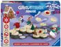 Advent Calendar. GraviTrax Junior. 3-7 years. 56 pieces. Illustration mit Winterlandschaft, Lebkuchenhaus, Figuren und Schnee.