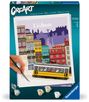 : Ravensburger CreArt - Malen nach Zahlen 25522 - Farbenfrohes Lissabon - ab 12 Jahren, SPL