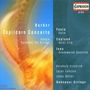 "Barber Capricorn Concerto", "Adagio", "Serenade For Strings", "Foote Suite", "Copland Quiet City", "Ives Unanswered Question".