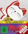 "Volume 3 – Limited Edition mit den Episoden 9–12. FSK ab 12 freigegeben. Dandadan Staffel. Vorab Cover. Illustration einer winkenden Glückskatze."