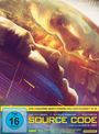 "Das visionäre Meisterwerk neu restauriert in 4K", "Source Code", "Jake Gyllenhaal", "Michelle Monaghan" und "FSK ab 16".