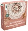 : Mindful Mandala - Makramee-Knüpf-Set: Wandbehang. Mit Anleitung und Material zum Selberknüpfen, Div.