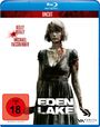 FSK ab 18, Eden Lake, Kelly Reilly, Michael Fassbender. Eine Frau, blutig und schmutzig, in dunklem Kleid.