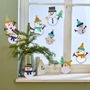 : Bastelset - Fensterbild Schneemänner, Div.