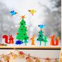 : Bastelset - Fensterbild Weihnachten, Div.