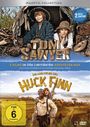 : Tom Sawyer / Die Abenteuer des Huck Finn, DVD,DVD