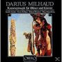 Darius Milhaud (1892-1974): Kammermusik für Bläser & Klavier (120 g), LP