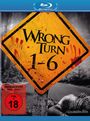 Rob Schmidt: Wrong Turn 1-6 (Blu-ray), BR,BR,BR,BR,BR,BR