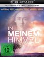 „IN MEINEM HIMMEL“, mehrere Schauspielernamen, ab 12 freigegeben. Oben Gesicht, unten Landschaft mit Baum und Person.
