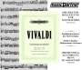 : CD zu Übungszwecken - Antonio Vivaldi: Violinkonzerte RV 265,310,356, CD