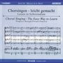 : Chorsingen leicht gemacht - Johann Sebastian Bach: Messe h-moll BWV 232 (Tenor), CD,CD