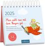 : Postkartenkalender Man sieht nur mit dem Herzen gut 2025, KAL