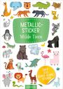 : Metallic-Sticker - Wilde Tiere, Div.