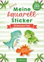 : Meine Aquarell-Sticker - Dinosaurier, Div.
