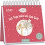 : Postkartenkalender Weißt du eigentlich, wie lieb ich dich hab? 2027, KAL