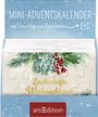 Display Mini-Adventskalender mit Umschlag zum Verschicken Zauberhafte Weihnachtszeit, Div.