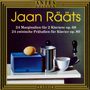 Jaan Rääts: Klavierwerke, CD