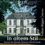 : Tobias Bigger - In Altem Stil, CD