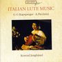 : Konrad Junghänel - Italian Lute Music, CD
