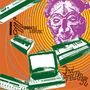 Texte: "WORMHOLE MYSTIC", "IMPEXNOR". Illustration: Synthesizer, Laptop, lila Gesicht, bunte Kreise auf orange.