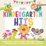 2026 KINDERGARTEN HITS. Dackelwackeltanz, Topfklopfer-Techno, Pinguin Mambo. Bunte Tiere feiern miteinander.