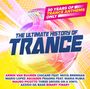 Text: "30 Years of Trance Anthems Only", "The Ultimate History of Trance", Künstlernamen. Bunte, dynamische Grafik.