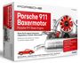 : FRANZIS 67224 - Porsche 911 Boxermotor. 290-Teile-Bausatz, transparentes Funktionsmodell, bewegliche Kurbelwelle, Kolben und Ventile, inkl. reich bibldertem Handbuch, Div.