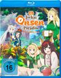 „Isekai Onsen Paradise: Die komplette Serie“. Anime-Figuren in einem Wald, FSK 16-Logo unten links.