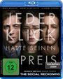 Texte: "JEDER KLICK HATTE SEINEN PREIS", "FSK ab 12 freigegeben", "VORLÄUFIGES COVER". Drei ernste Gesichter im Hintergrund.
