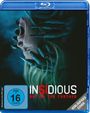 Text: "INSIDIOUS OUT OF THE FURTHER", "FSK ab 16 freigegeben". Eine Frau wird von Händen mit langen Krallen ergriffen.