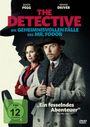 "The Detective: Die geheimnisvollen Fälle des Mr. Fodor" steht oben. Zwei Personen im Retro-Look, Mann mit Hut.