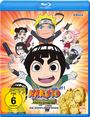 "8 Discs", "FSK ab 6 freigegeben", "Spin off! Naruto Rock Lee", "Die komplette Serie". Anime-Charaktere springen dynamisch.