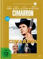 Text: "CiMARRON", "Ein Film von Anthony Mann", "FSK ab 12 freigegeben". Mann mit Cowboyhut und Gewehr.