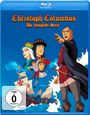 "Christoph Columbus: Die komplette Serie" steht oben. Eine Illustration mit Figuren und Schiffen auf bewegtem Wasser.