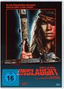 Text: "TO STOP A KILLING MACHINE YOU MUST BECOME ONE. ADRIA ARJONA ONSLAUGHT".  
Frau mit Gewehr schaut aus Fenster.