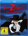 Text: „Z wie Zorro. Die komplette Serie. FSK ab 6 freigegeben.“  
Ein maskierter Mann in schwarzer Kleidung und Hut.