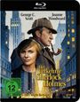 Text: "George C. Scott, Joanne Woodward, Der verkehrte Sherlock Holmes, They Might Be Giants, FSK ab 12 freigegeben." Illustration: Eine Stadt mit zwei Personen.