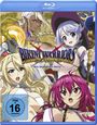 "BIKINI WARRIORS Die komplette Serie" steht auf dem Cover. Es zeigt vier Anime-Figuren in Rüstungen mit beeindruckendem Design.