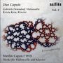 Matilde Capuis: Werke für Cello & Klavier Vol.2, CD