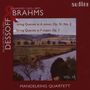 Johannes Brahms: Streichquartett Nr.2, CD