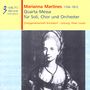 Marianna Martines: Quarta Messa für Soli,Chor & Orchester, CD